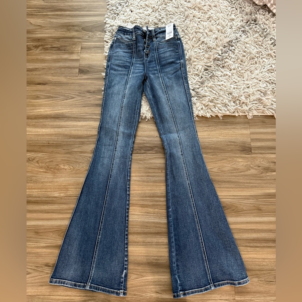 Flying Monkey Classic Denim Flare Jeans